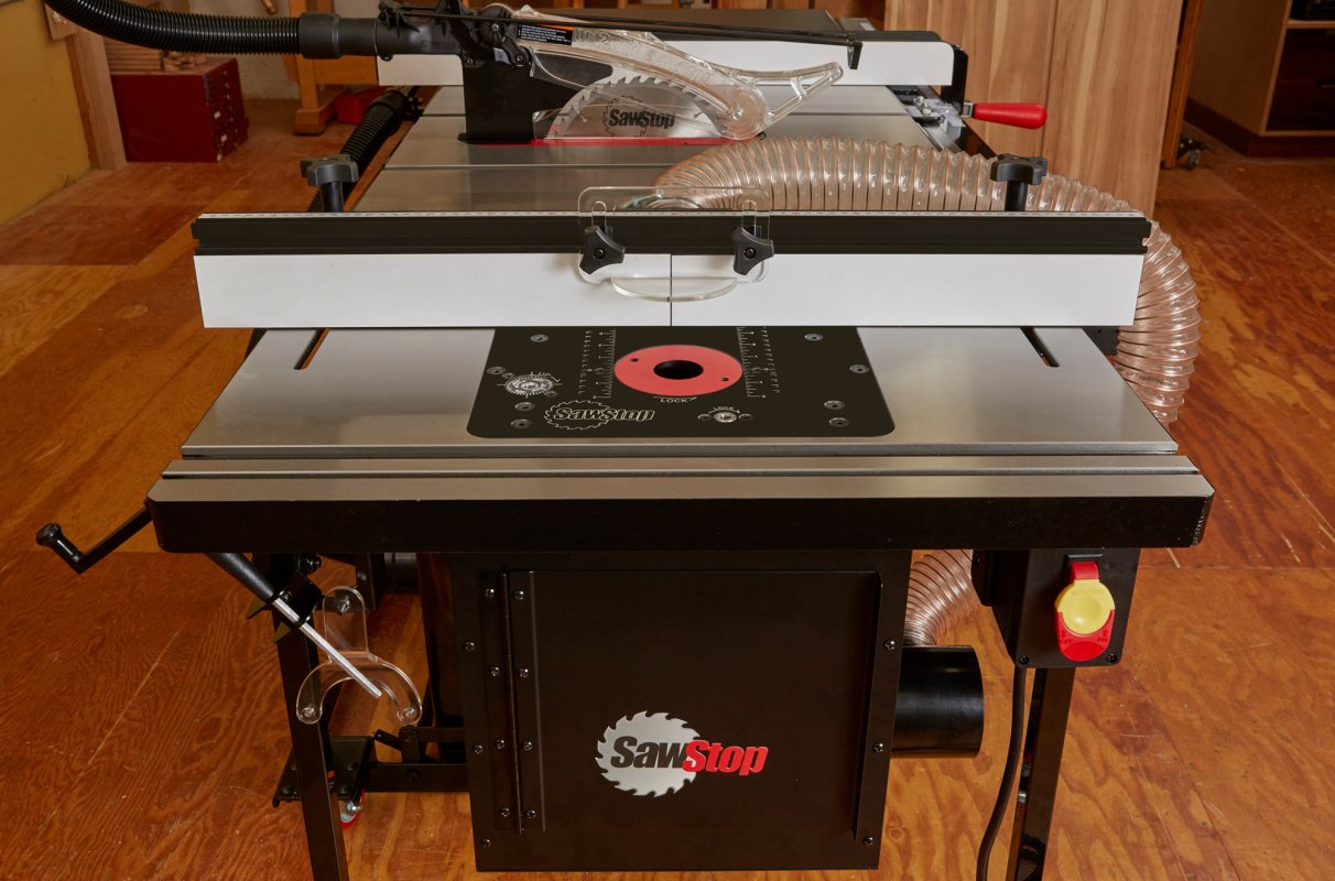 SawStop In-Line Router Table Attachment for Table Saws