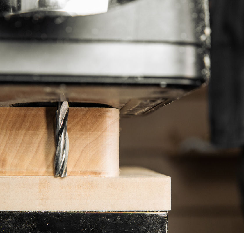 Shaper Tools Flat-tip Up-Spiral Router Bits