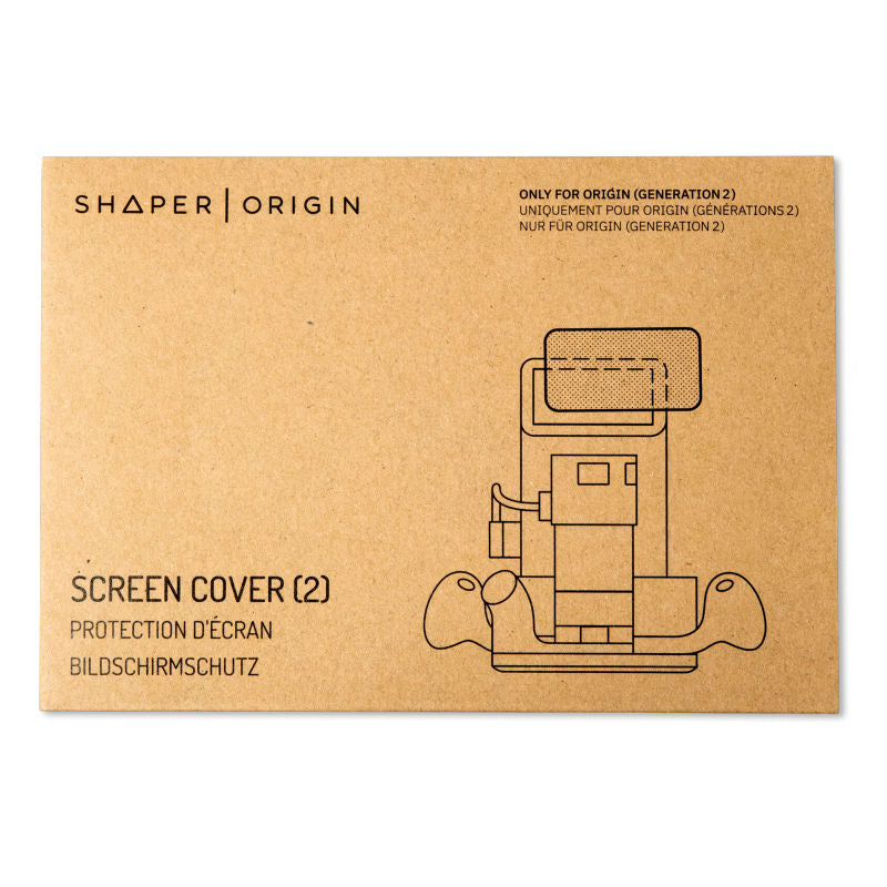 306242: Shaper Origin Screen Protectors - Pack of 2