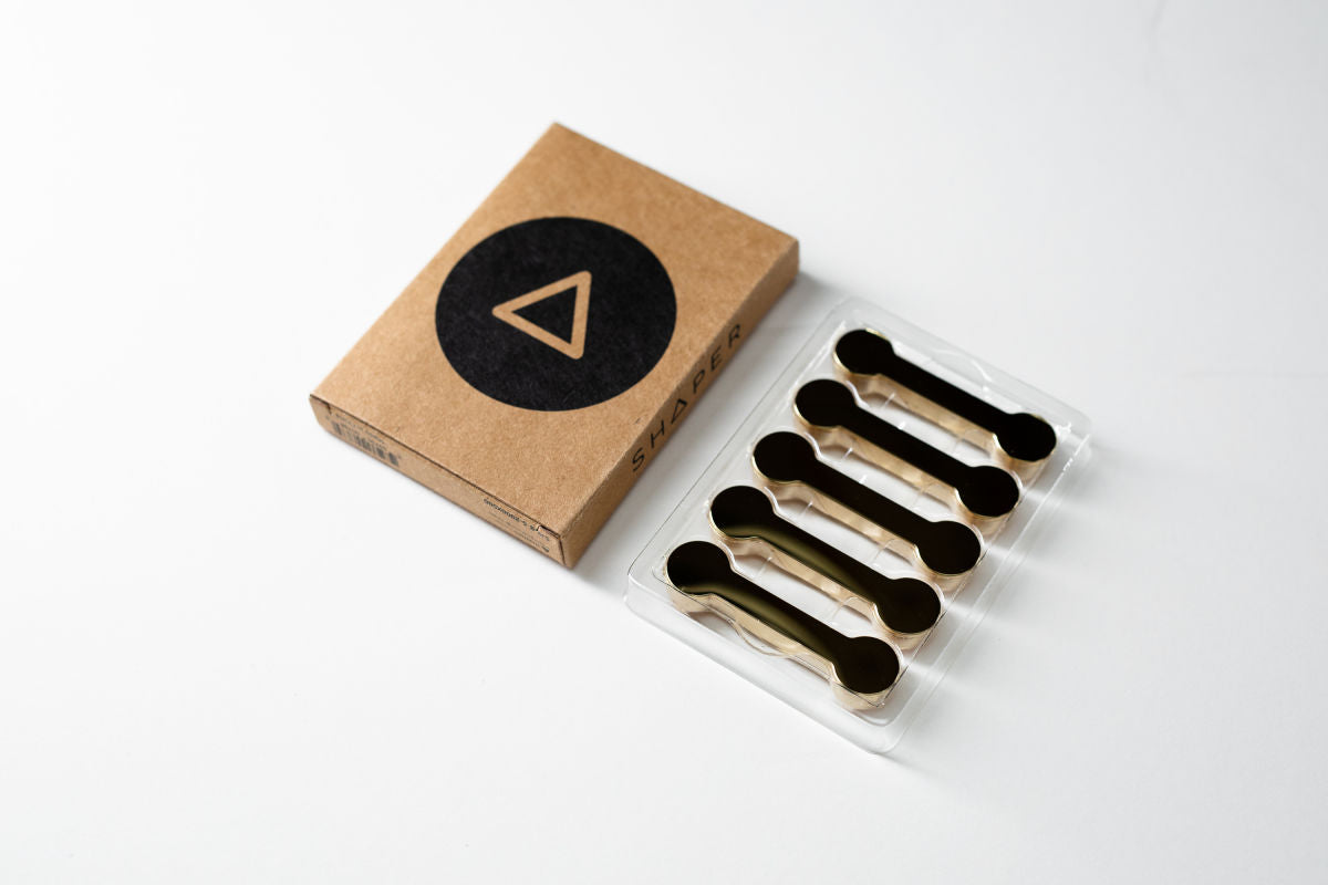 Shaper Brass Barbell Connectors - Pack of 5