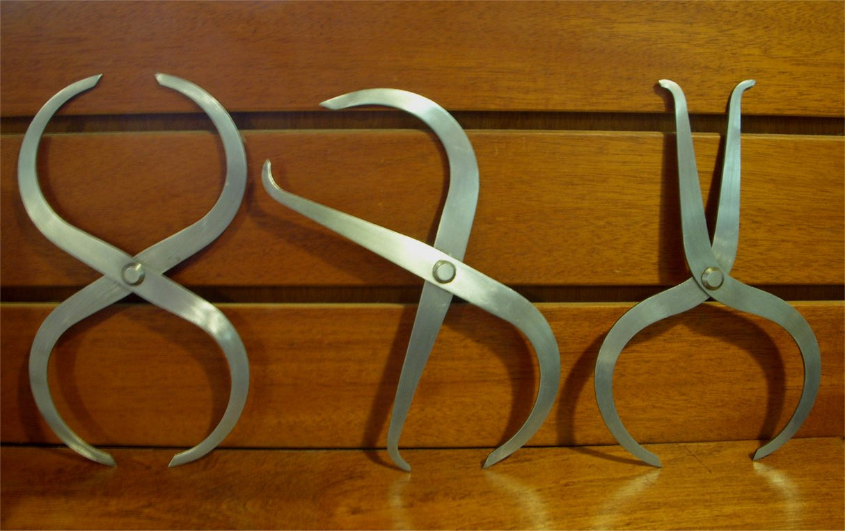 Set of 3 Double-Ended Calipers