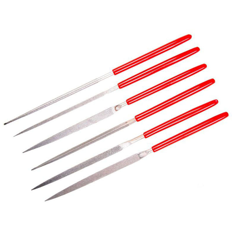 EZE-LAP Diamond Needle File Set of 6 - Fine