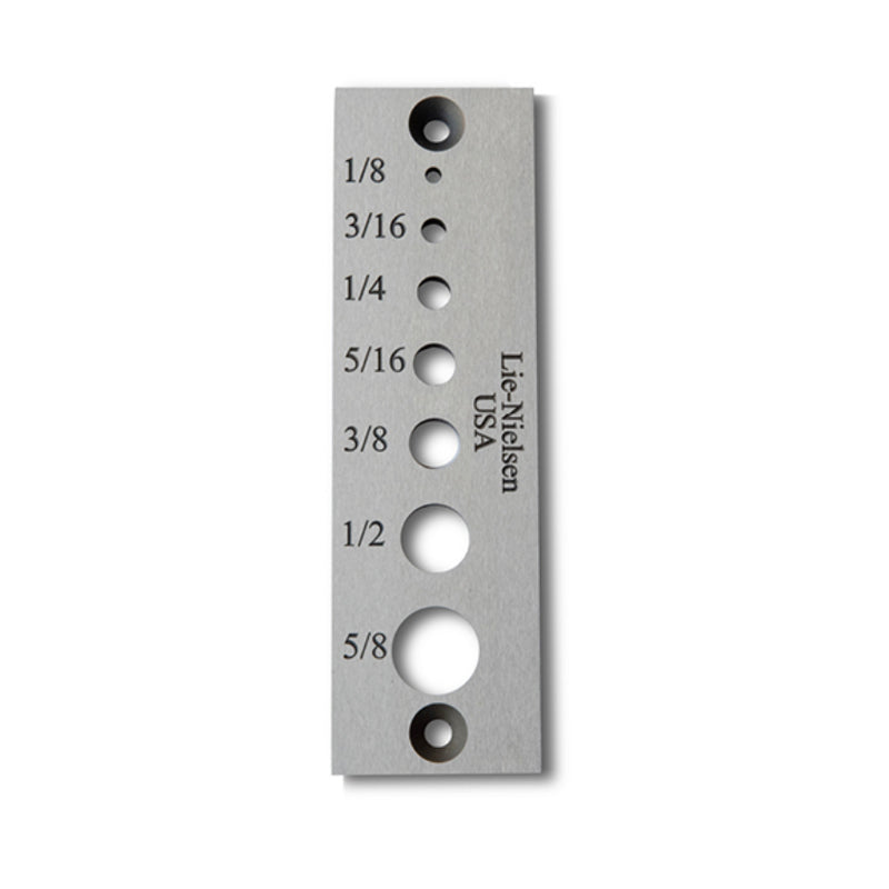 Lie-Nielsen Dowel Plate