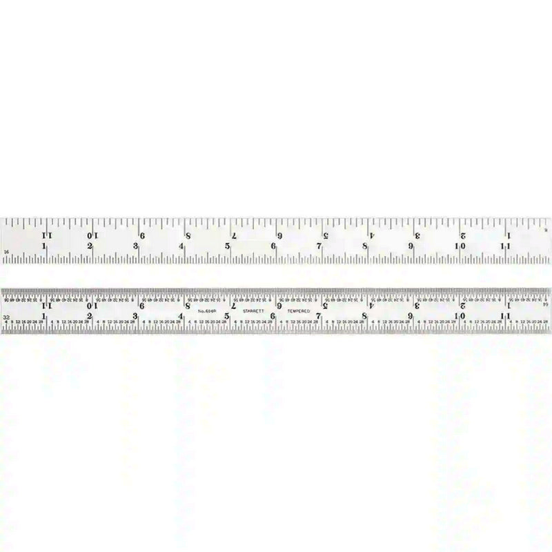Starrett Precision Rule - 12 inch