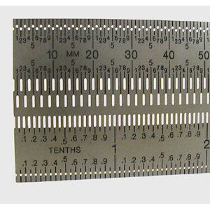 485380: Incra 10" Metric/Decimal Rule