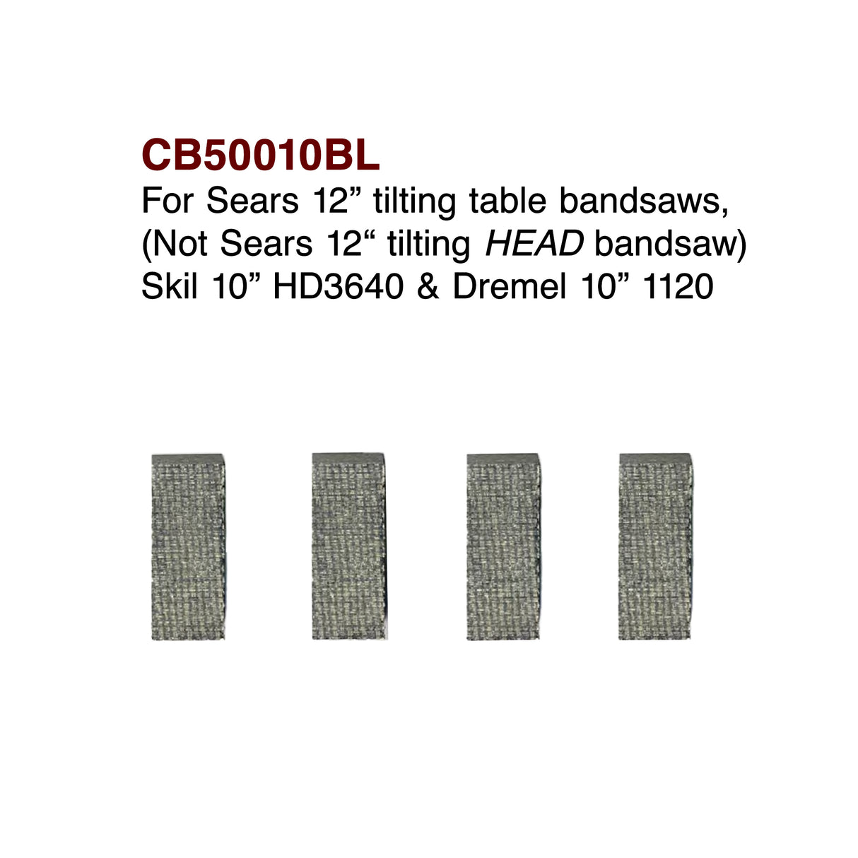 486002: Cool Blocks Phenolic Guides for Bandsaws