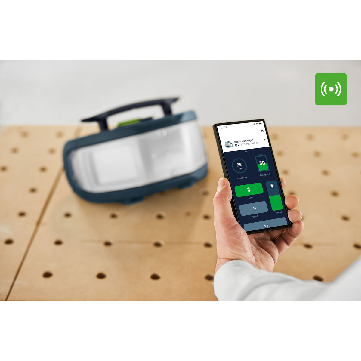 Festool SYSLITE DUO-H I Hybrid Work Light