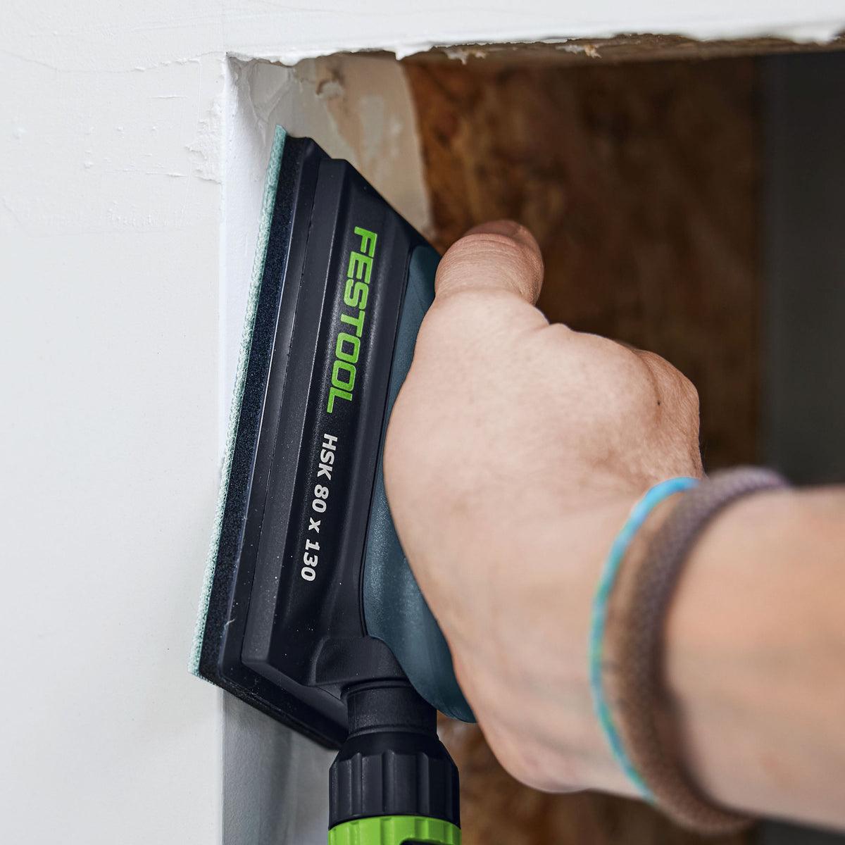 Festool HSK-A 80mm x 130mm Hand Sanding Block with Dust Collection