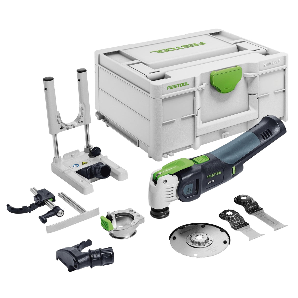 725423: Festool OSC 18 Li Cordless Vecturo Oscillating Tool