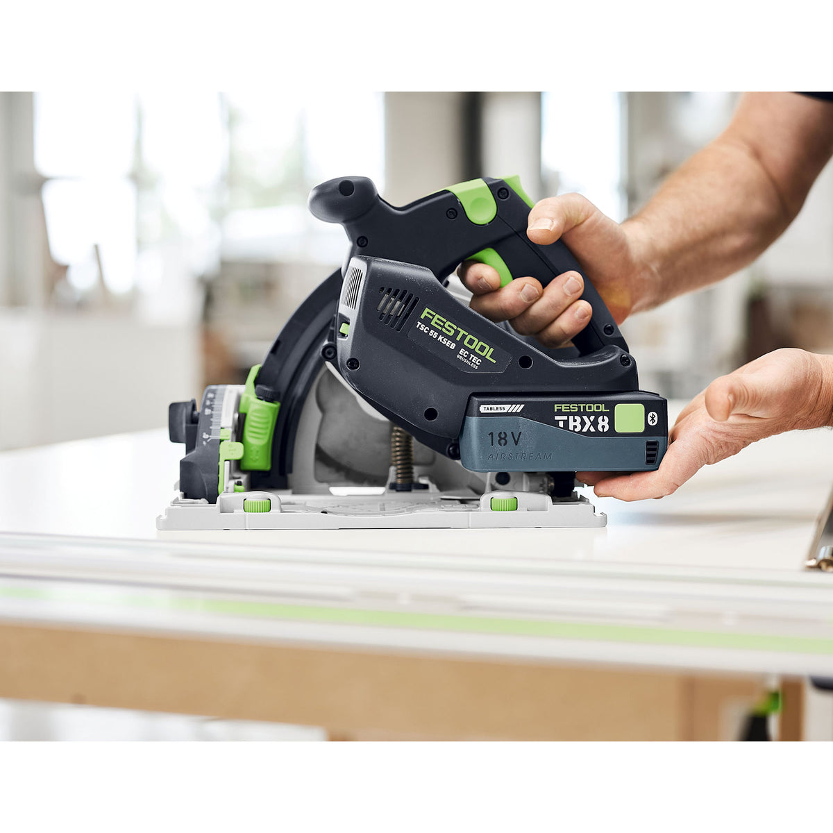 Festool TSC 55 KSEB-Basic Cordless Track Saw