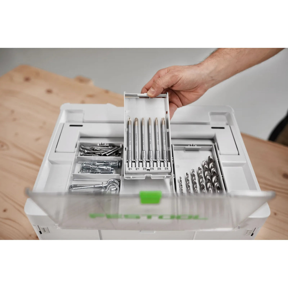 Festool Bit Cassette in a SYS3 Systainer