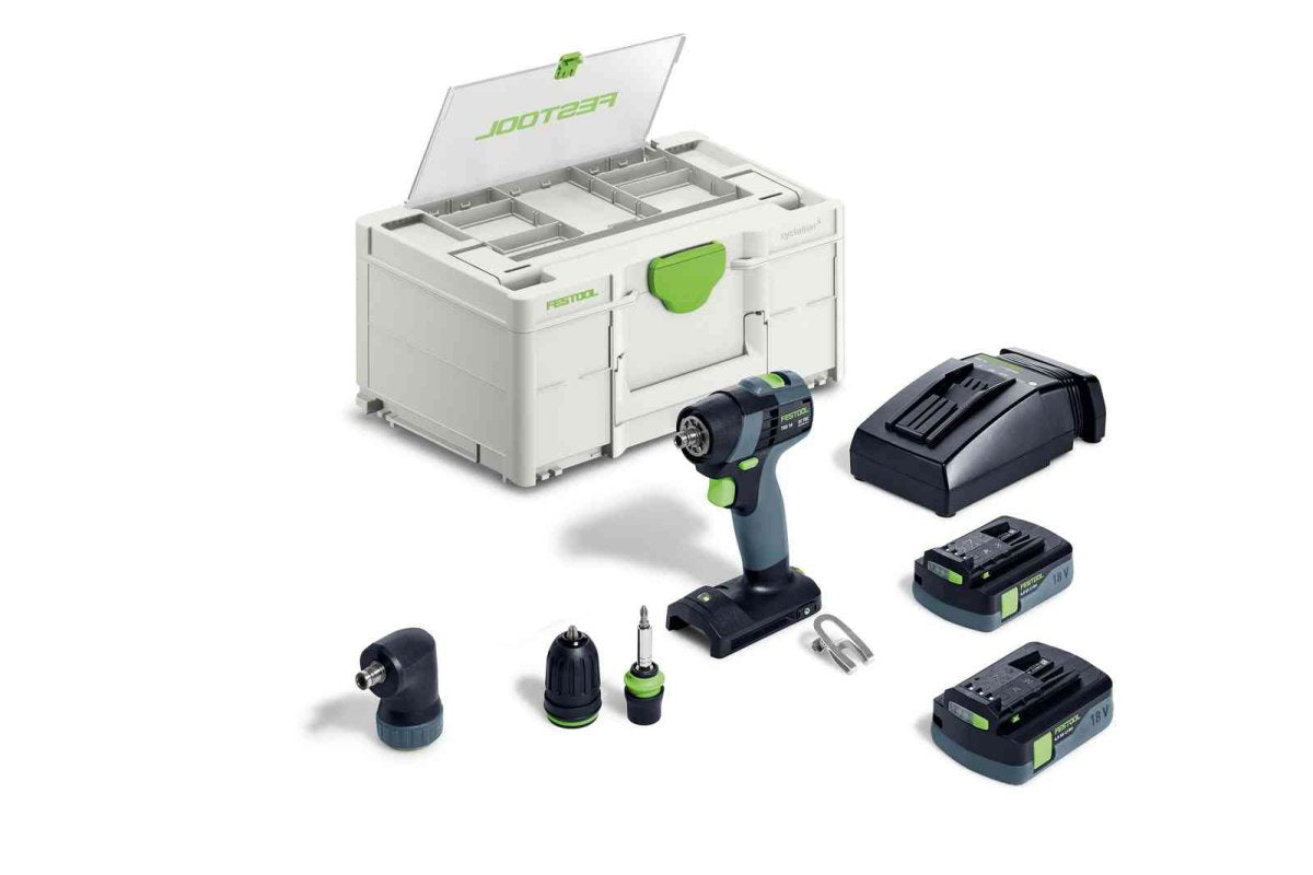 Festool CXS 18 and TXS 18 Li-Ion Cordless Drills