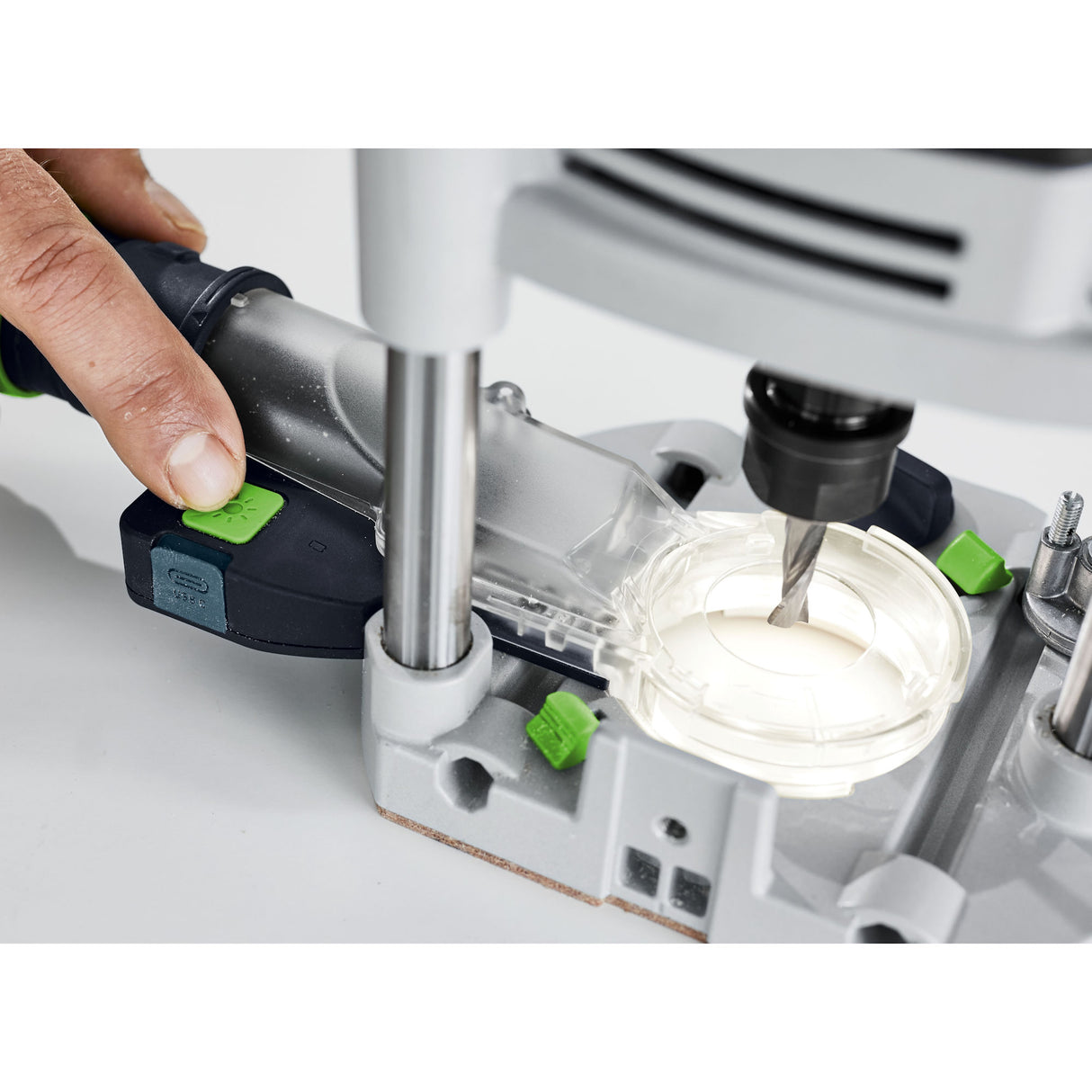 Festool Dust Extraction Hood + Light Module for OF 1400 Router