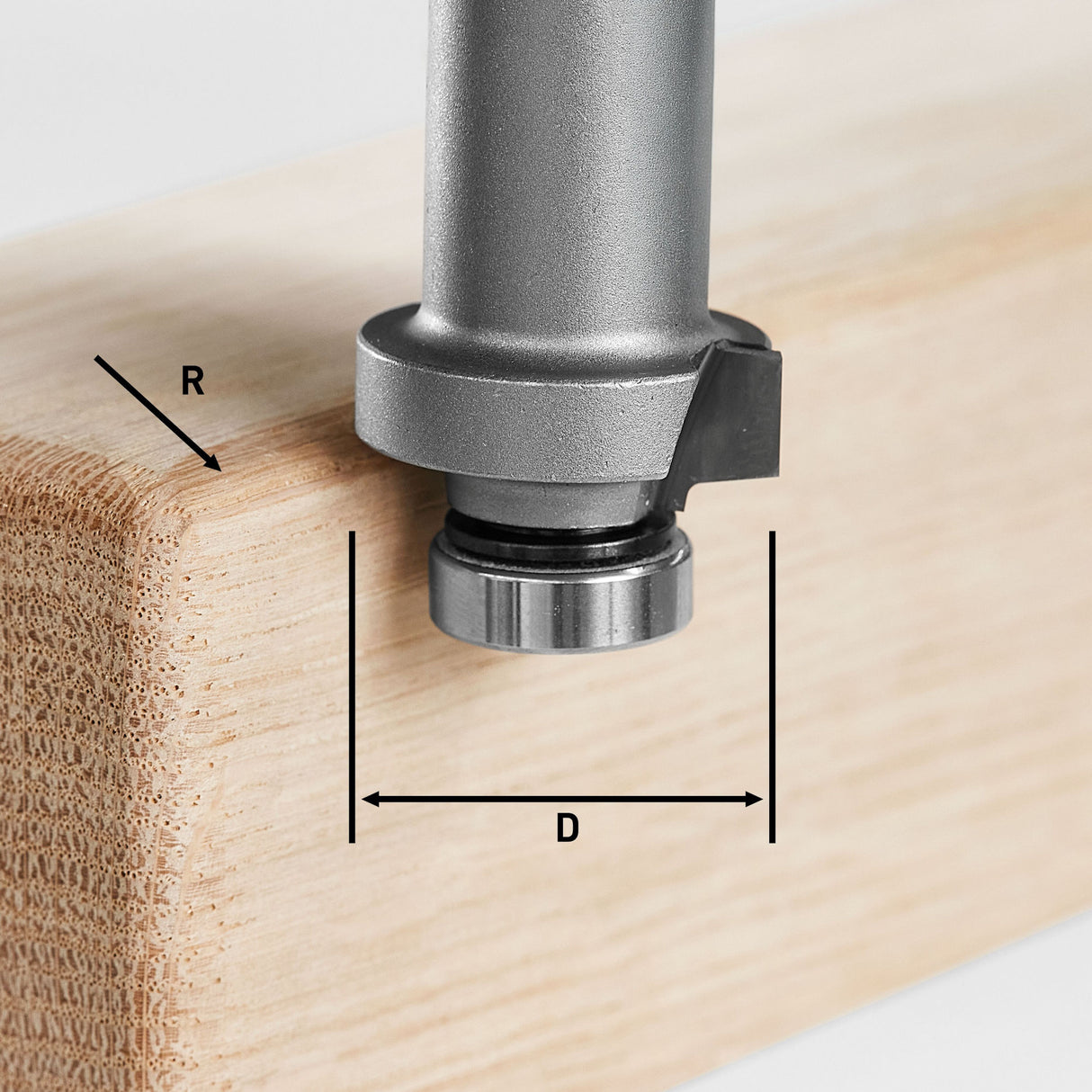 Festool Roundover Router Bits - Hollow Shank