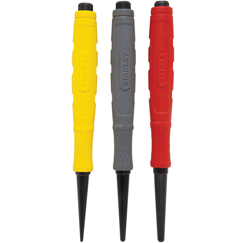 Stanley Cushion Grip Nail Set - Pack of 3