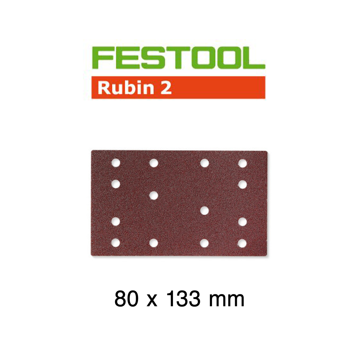Festool Sandpaper - 80mm x 133mm Sheets