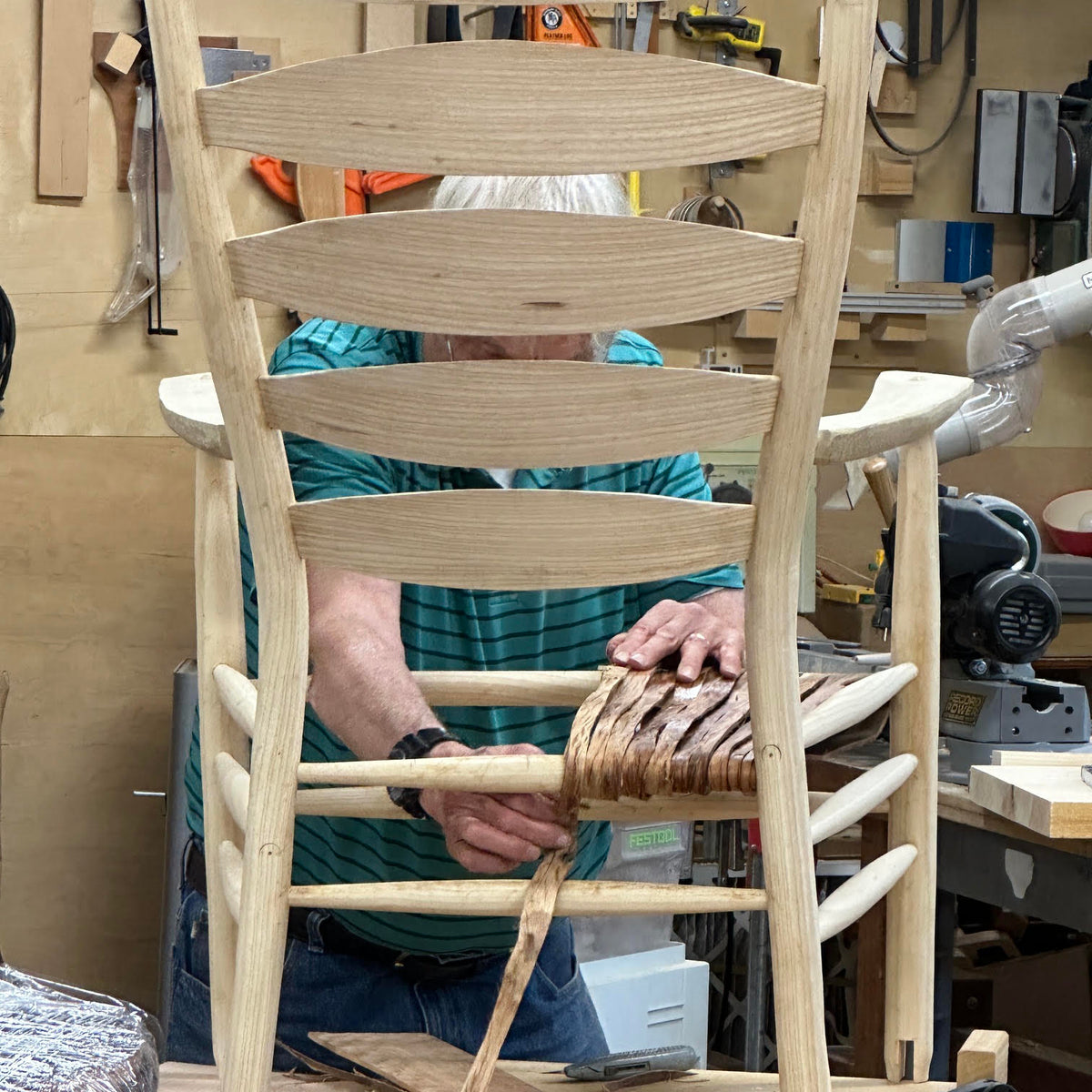 Build a Six-Slat Ladder Back Chair with Jeff Wyatt