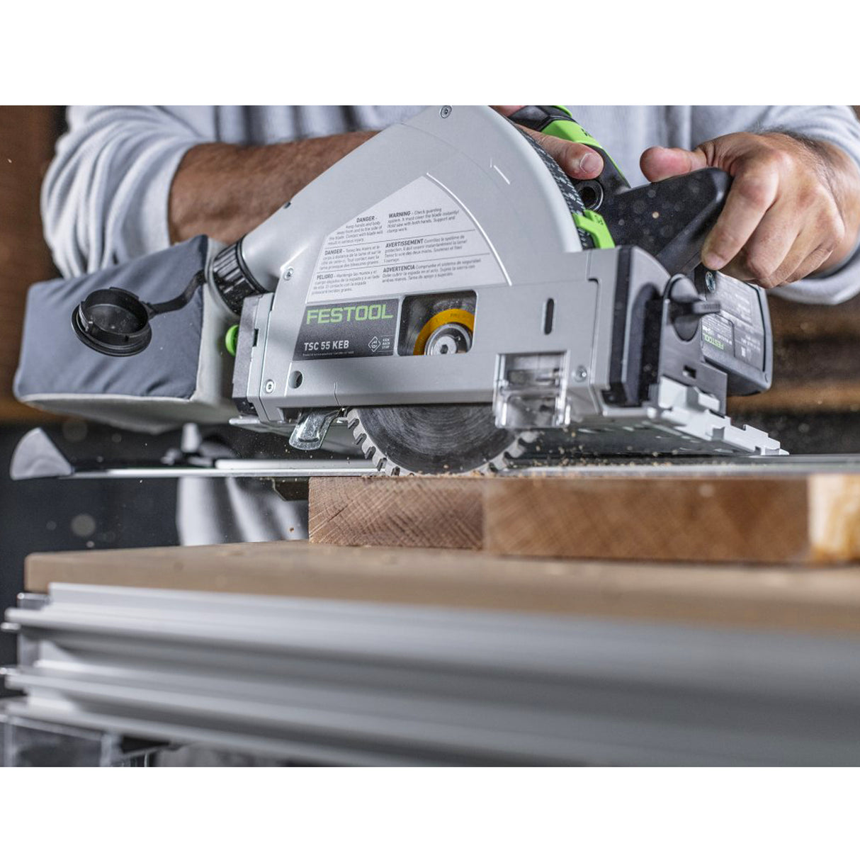 Festool TSC 55 KEB Cordless Plunge Cut Track Saw
