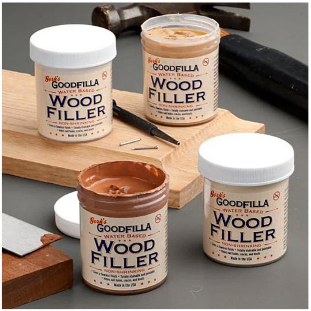 Gorks Goodfilla Water Based Wood Filler