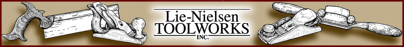 Lie-Nielsen Toolworks with dovetail saw, spokeshave & 2 handplanes