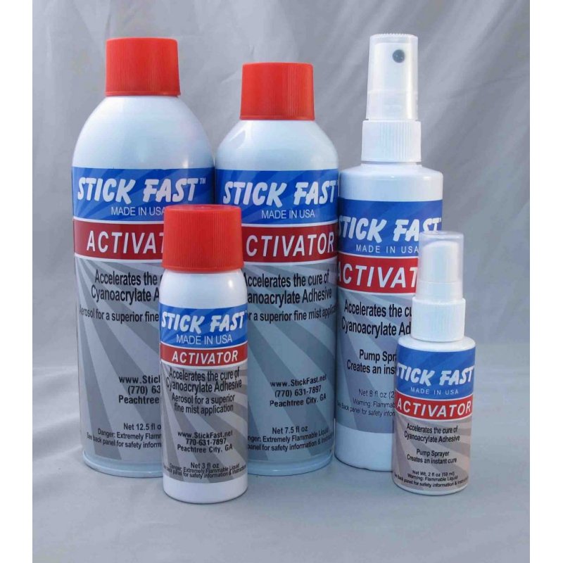 Stick Fast CA Glue Activator