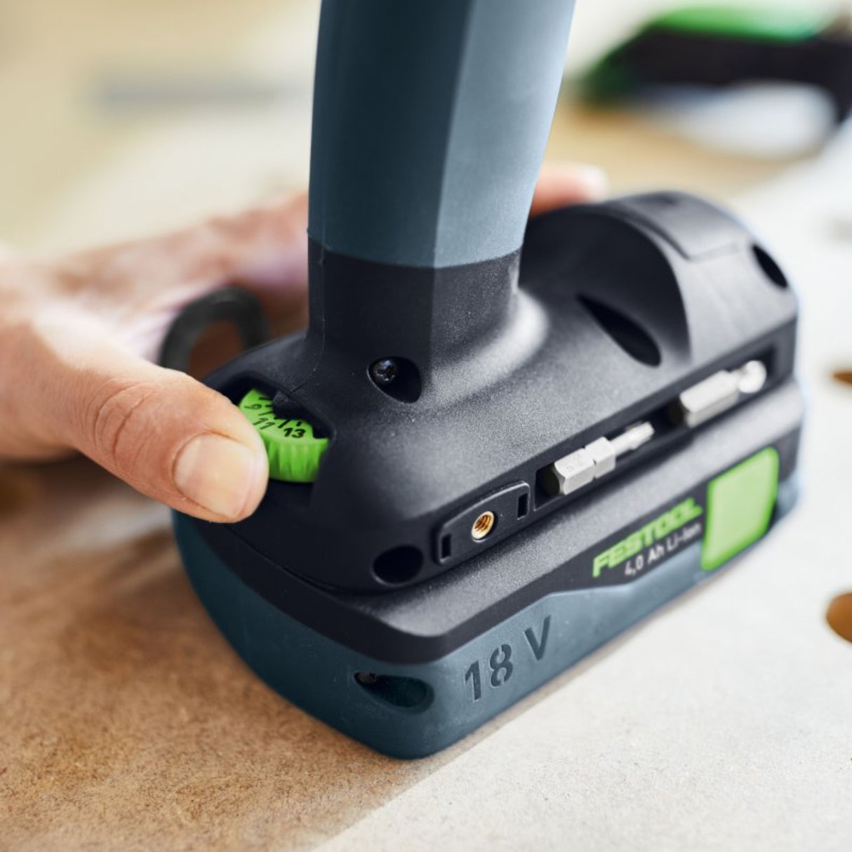 Festool CXS 18 and TXS 18 Li-Ion Cordless Drills