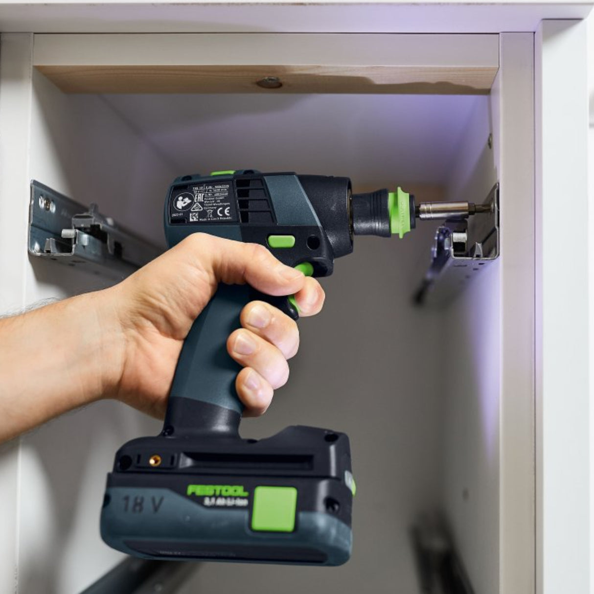 Festool CXS 18 and TXS 18 Li-Ion Cordless Drills