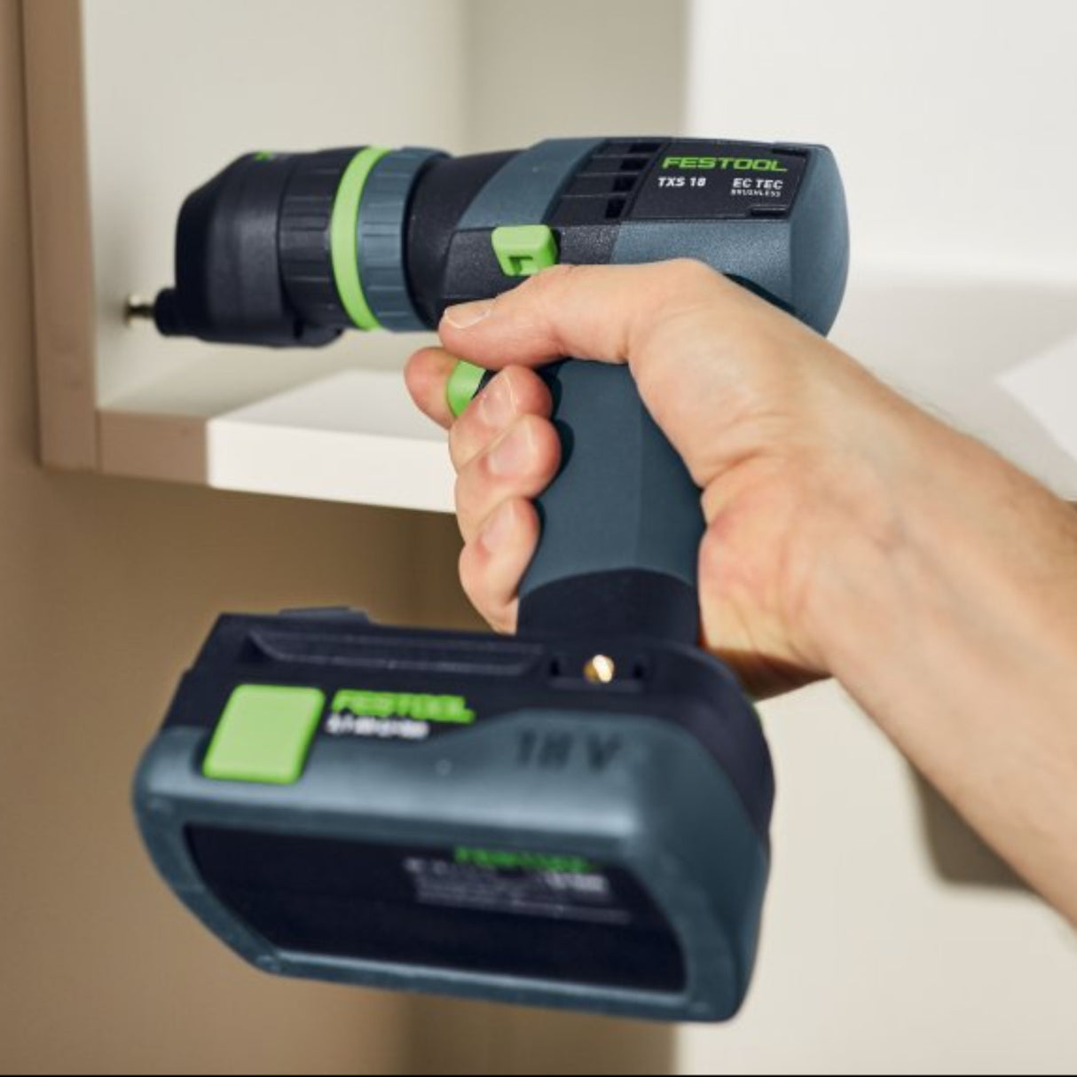 Festool CXS 18 and TXS 18 Li-Ion Cordless Drills
