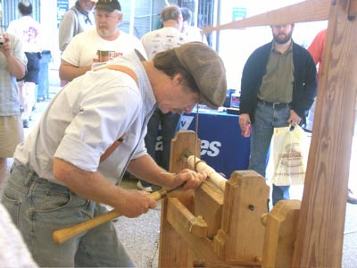 Roy Underhill Treadle Lathe