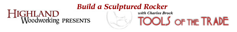 Sculptured Rocking Chair