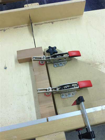 Cross Cut Sled Stop Block