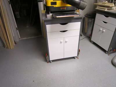 Mobile Tool Cart Stabilizers