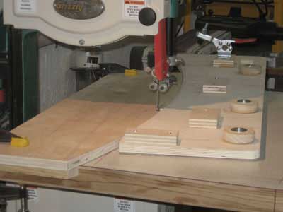 Bandsaw Jig for Perfect Arcs