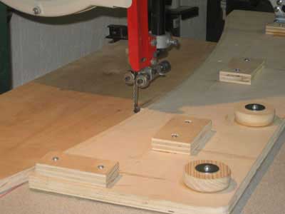Bandsaw Jig for Perfect Arcs