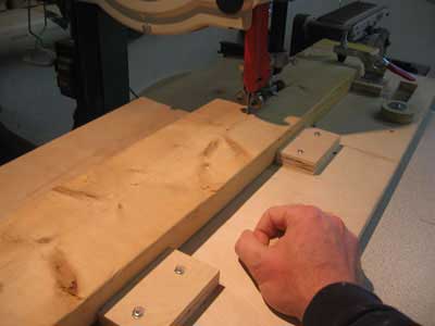 Bandsaw Jig for Perfect Arcs