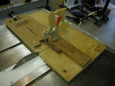 Sled for Cutting Small Pieces