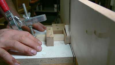 Bandsaw Jig for making Guitar Pick Cases