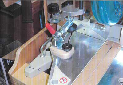 Clamp for a Sliding Miter Saw