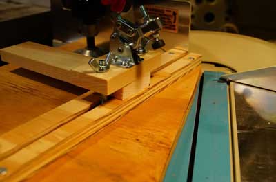 Low-Angle Miter Saw Fixture