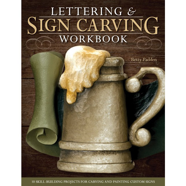 Book Wood Carving Signs