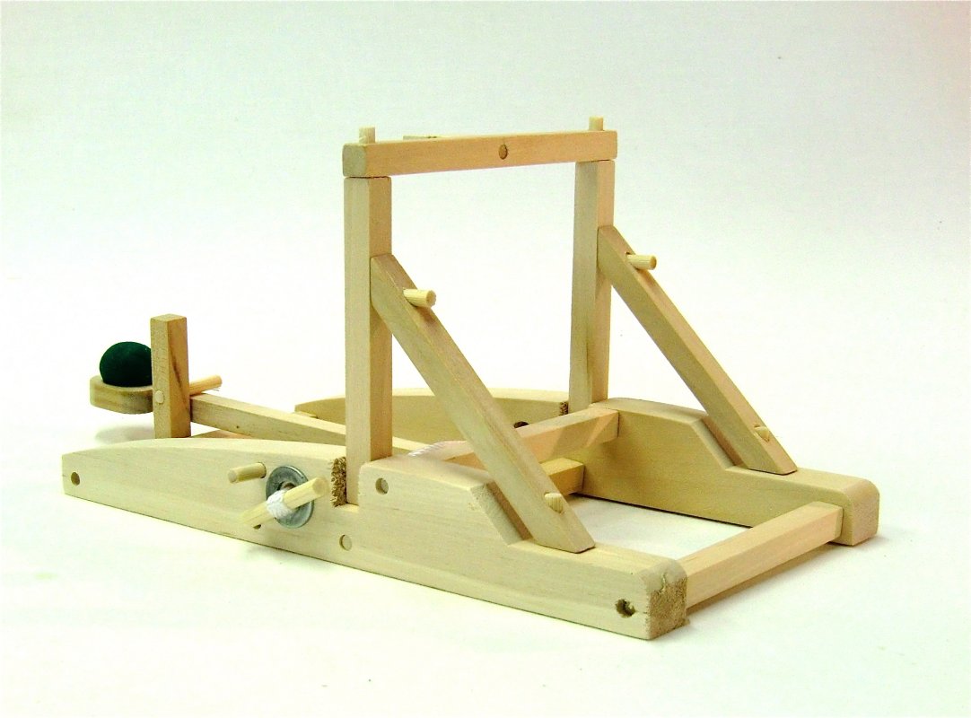 Medieval Siege Wooden Model Kit - Catapult