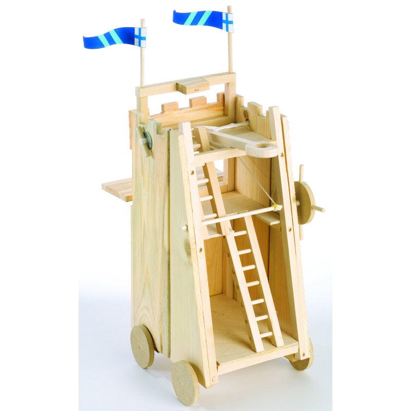 Medieval Siege Wooden Model Kit - Siege Tower
