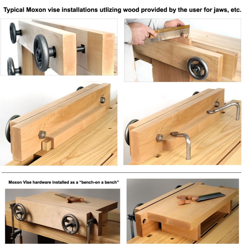 Benchcrafted Moxon Vise Hardware