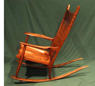 maloof rocker plans on Building A Maloof Inspired Rocking Chair