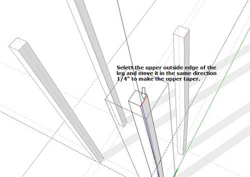 Model a No. 72 Gustav Stickley Bookcase with SketchUp