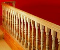 Finish for a balustrade