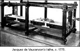 de Vaucanson Lathe