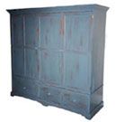 TV Cabinet with Antique Paint, Paul Bennett