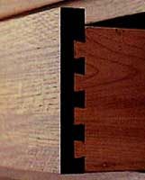 Half-blind Dovetail