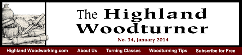 Highland Woodturner, No. 34, January 2014